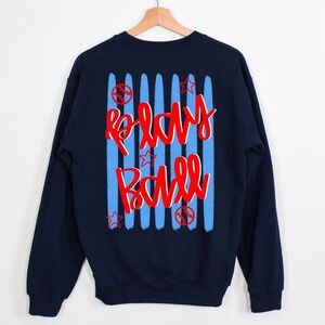Play Ball Sweatshirt in Navy